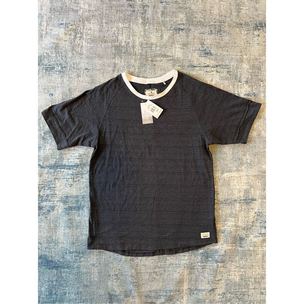NWT! Astrneme Blue White Short Sleeve Tee Mens Medium